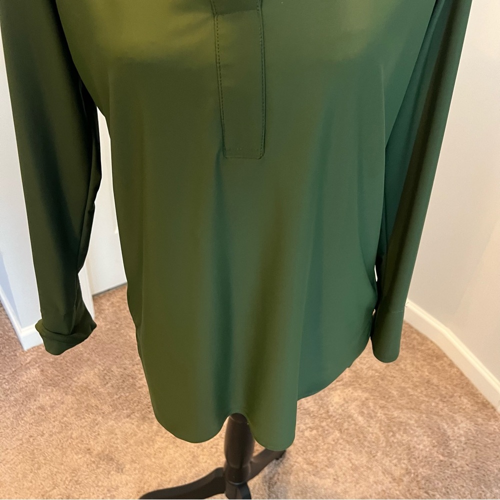 Jude Connally Tunic top NWOT XS Vibrant green - Picture 3 of 9